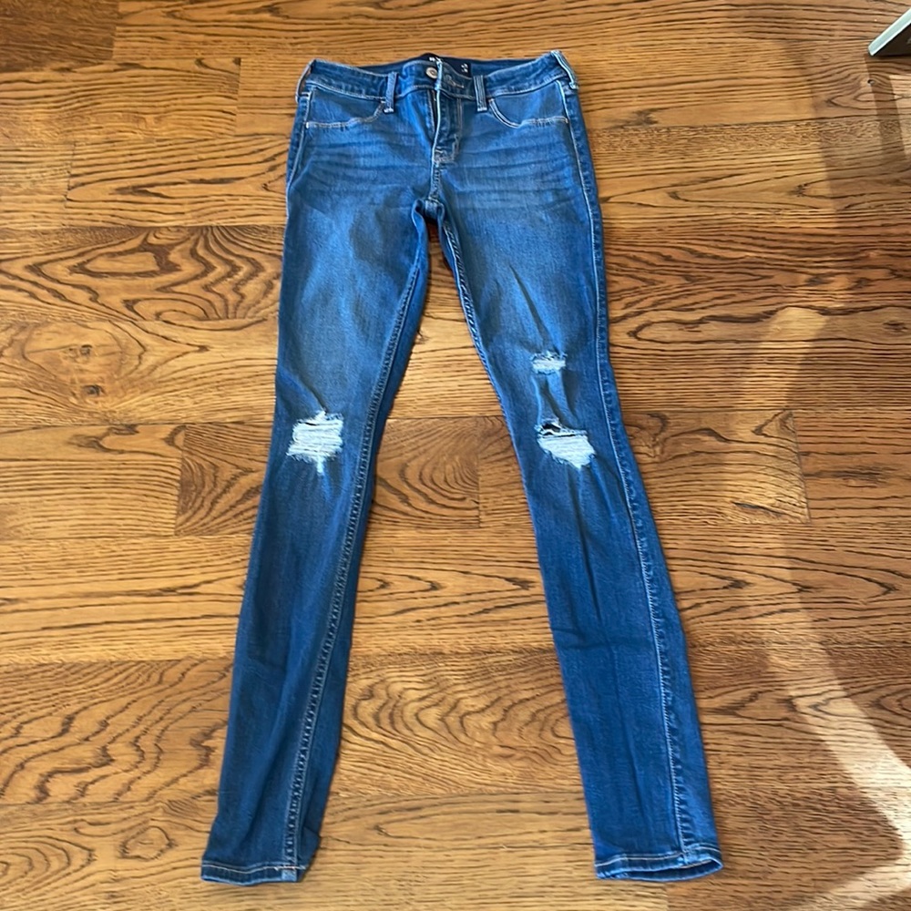 Youth Girls Hollister jeans long length 30 /waist 25